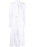 Patou cotton shirt dress - White