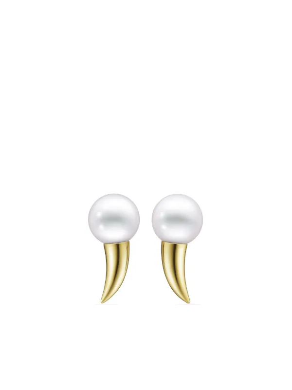TASAKI Danger Fang パール ピアス 18Kイエローゴールド | ゴールド