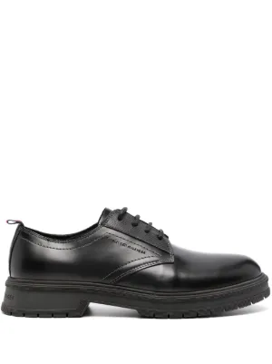 Black casual hot sale brogues