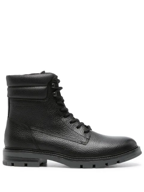 Tommy Hilfiger padded leather ankle boots
