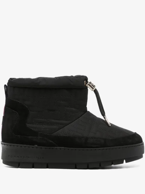 Tommy Hilfiger botas para nieve con monograma en jacquard