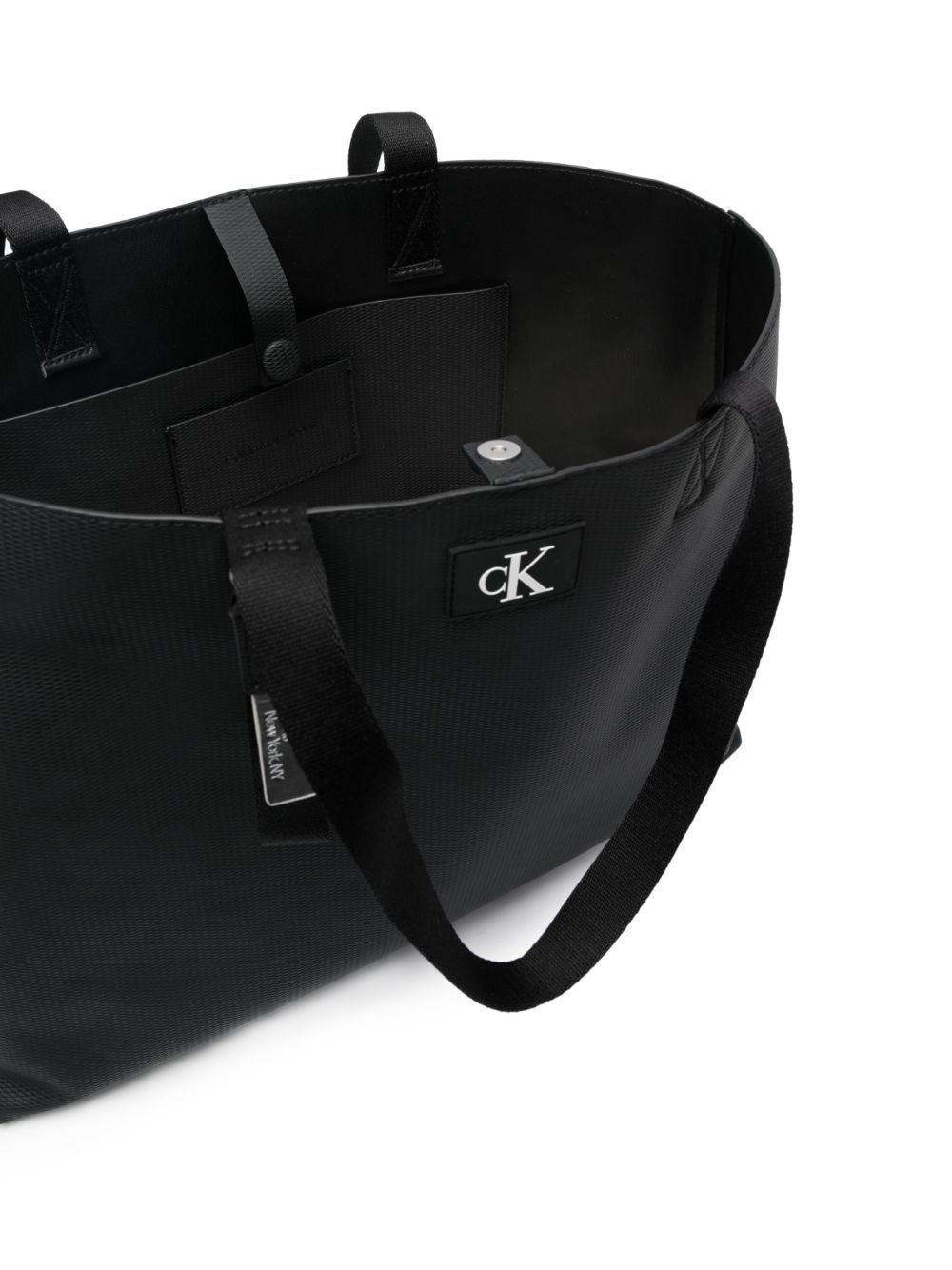 Calvin Klein logo-charm Tote Bag - Farfetch