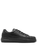 Calvin Klein Jeans leather low-top sneakers - Black