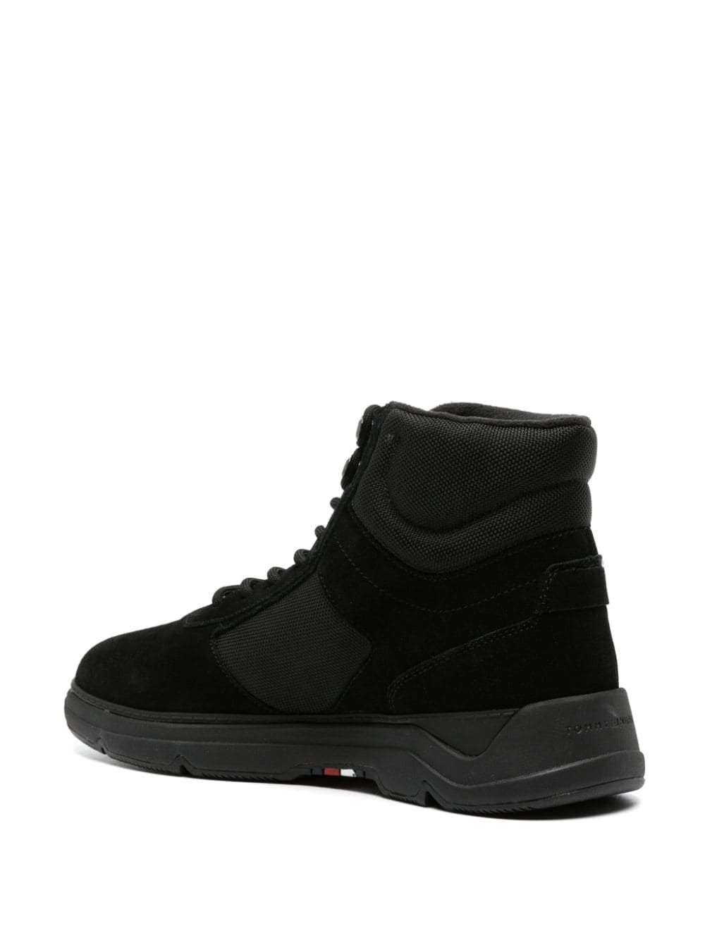 Shop Tommy Hilfiger Core Ankle Boots In Black