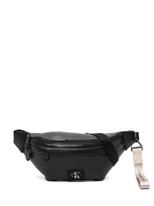 Calvin Klein Jeans City Flap Logo Patch Backpack - Farfetch