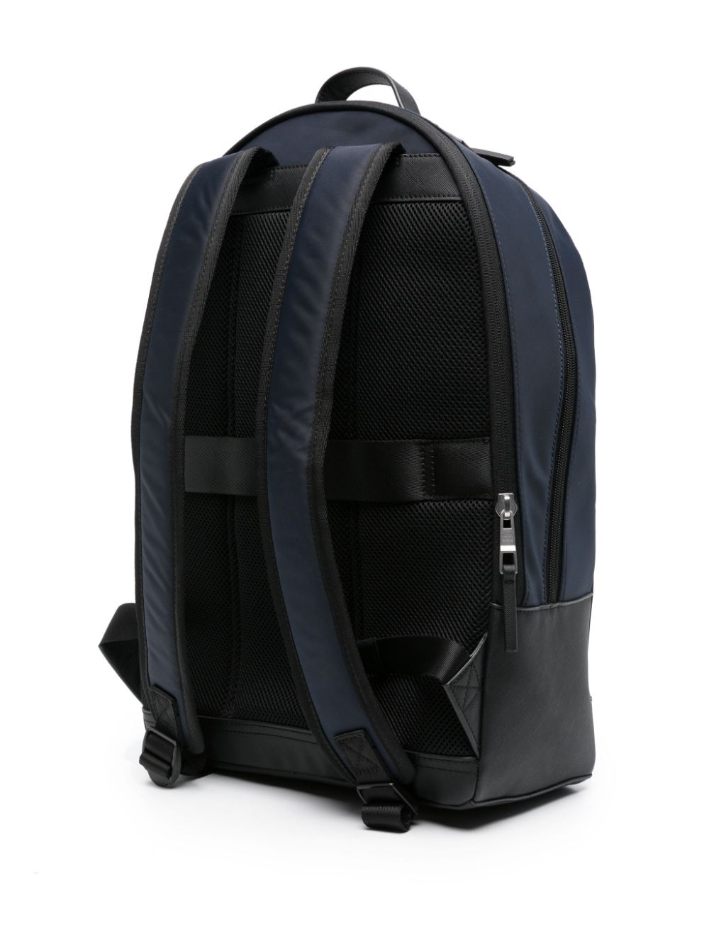 Shop Tommy Hilfiger Elevated Logo-lettering Backpack In Blue