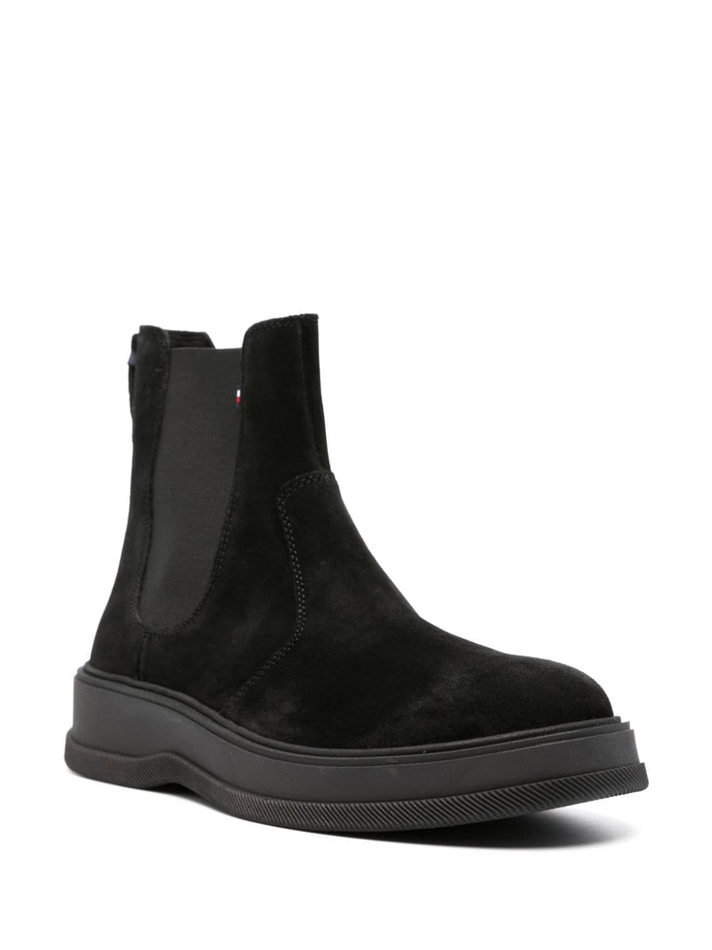 Tommy Hilfiger Everyday suede ankle boots - Zwart