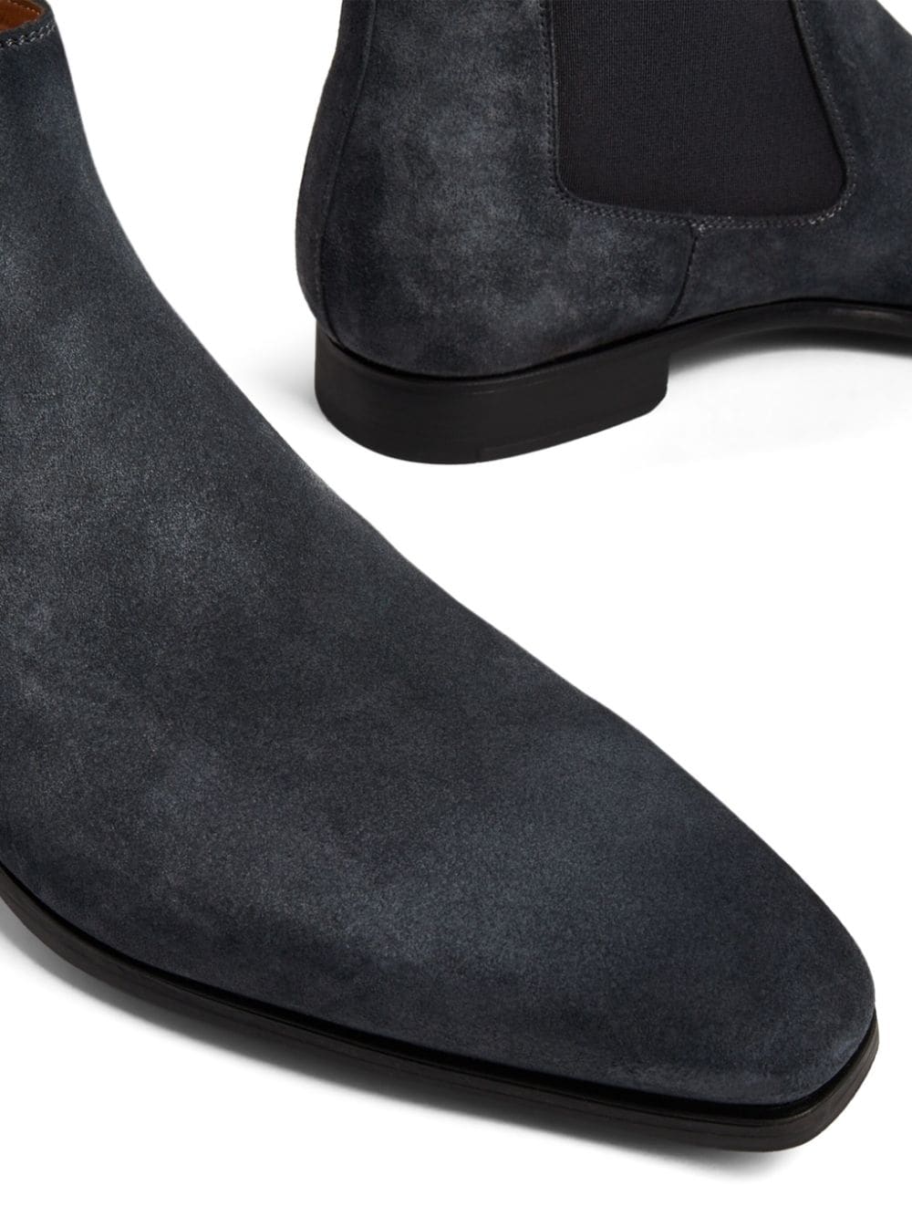 Shop Magnanni Shaw Ii Suede Boots In Blue