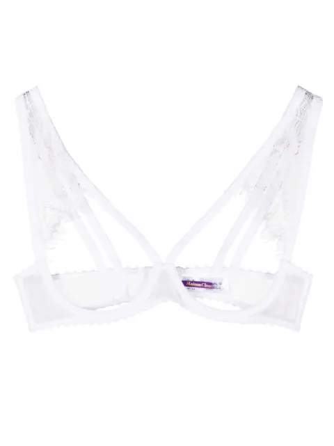 Maison Close Accroche Coeur cut-out detail bra