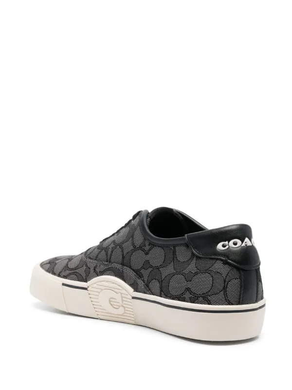 Shop Coach SIGNATURE Plain Logo Low-Top Sneakers (G5367) by