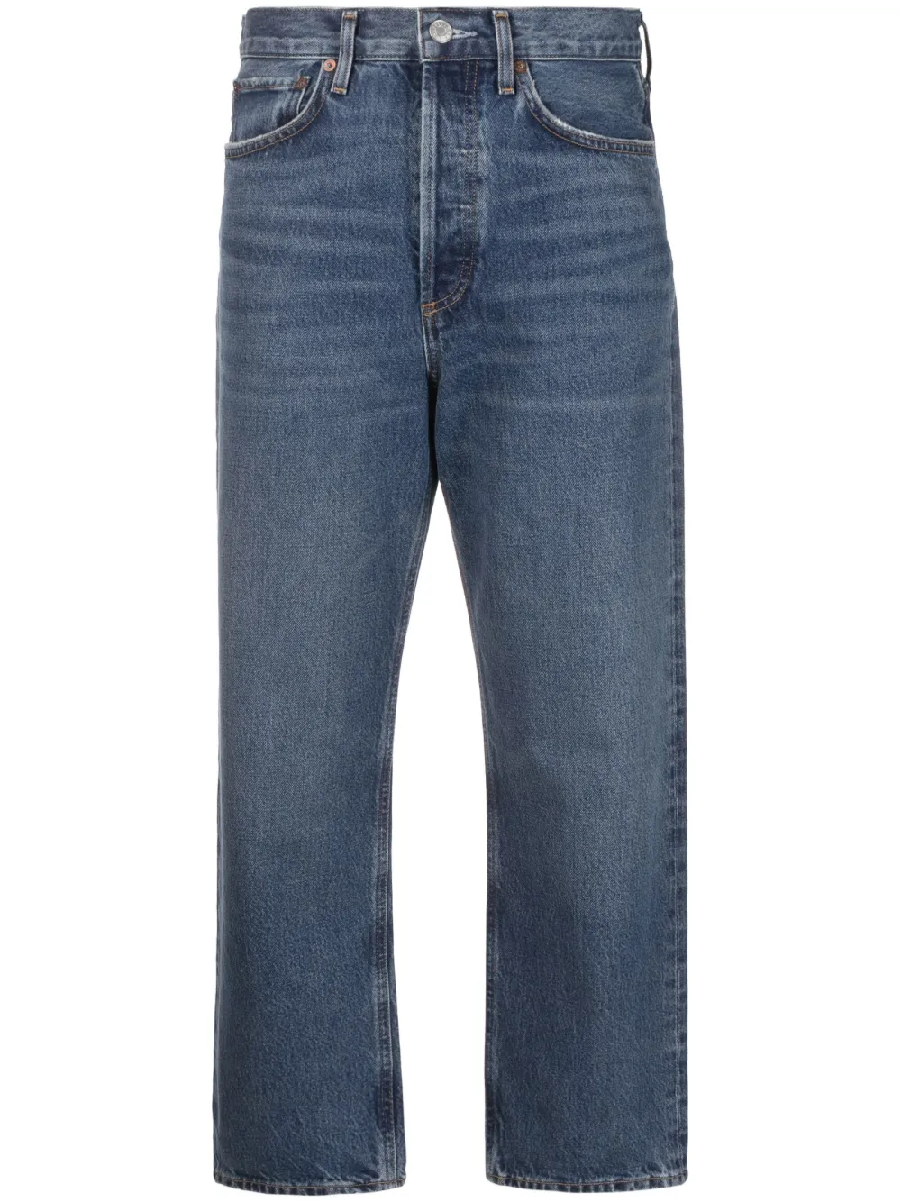 AGOLDE high-rise cropped jeans