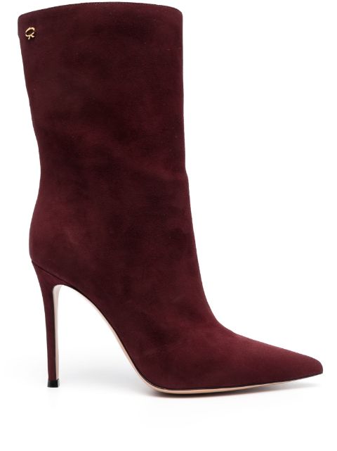 Gianvito Rossi Reus 105mm leather ankle boots Women