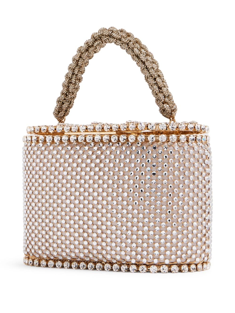 Rosantica mini Holli Medea crystal-embellished bag - Goud