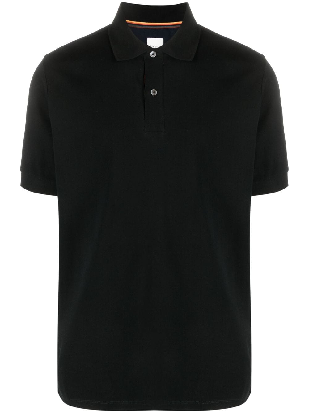 Shop Paul Smith Cotton Polo Shirt In Black