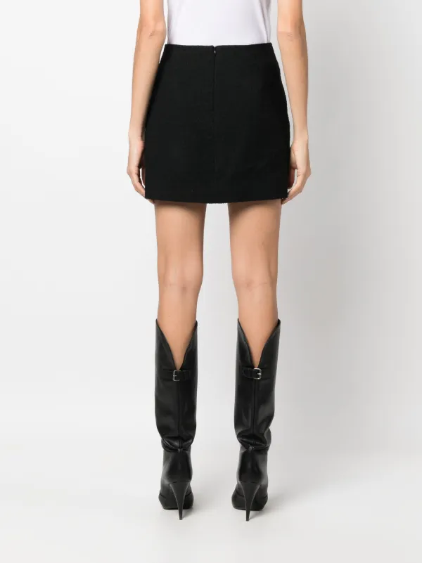 スカート PATOU Women Mini Skirts SK0700103 999 Black Patou Outlet: Skirt woman - Black | Patou skirt SK0700103