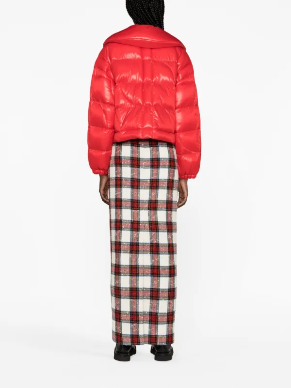 VIP【関税送料無料】希少 Patou Cropped Quilted Blouson Patou Cropped Puffer Jacket | Red | FARFETCH