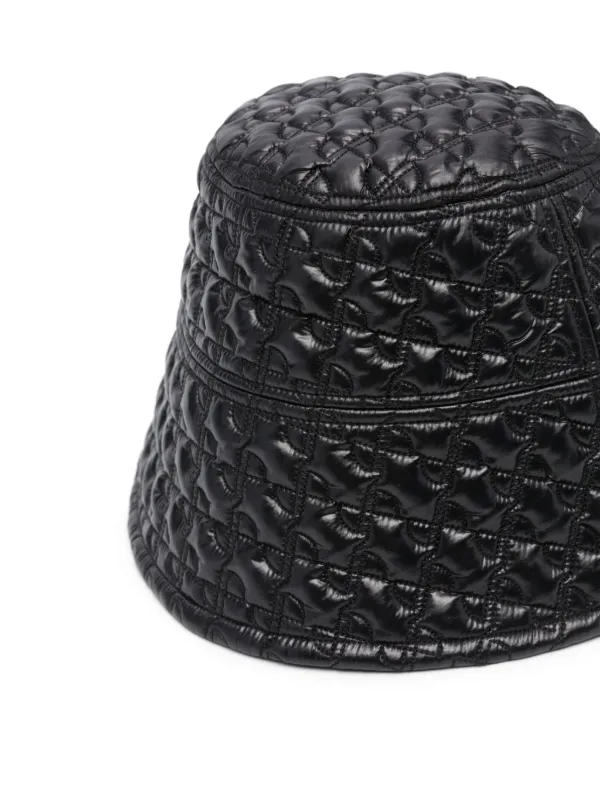 Patou embroidered-logo Bucket Hat | Black | FARFETCH