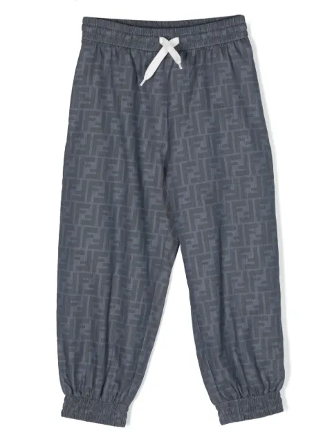 Fendi Kids pantalones con monograma
