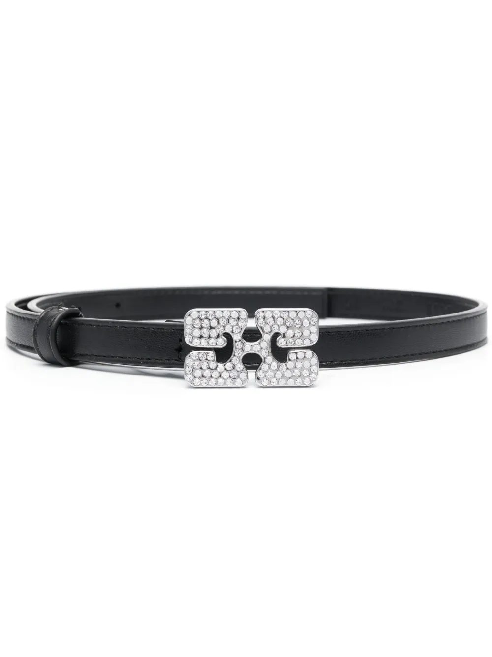 小物 GANNI Black butterfly rhinestones belt GANNI Black butterfly rhinestones belt