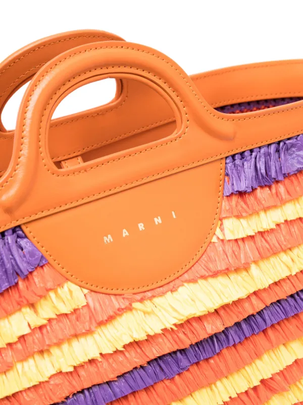 Marni Tropicalia フリンジ バッグ | オレンジ | FARFETCH JP