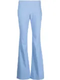 Patou linen-blend flared trousers - Blue