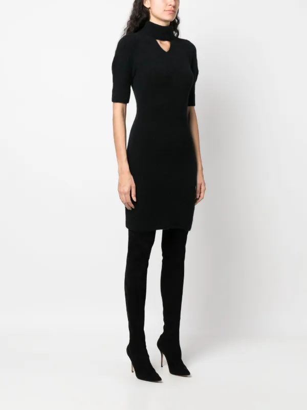 34 PATOU ブラックミニドレストップス Patou ミニドレス | ブラック | FARFETCH JP