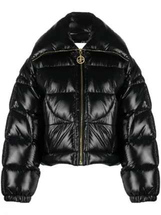 Patou クロップド パデッドジャケット | ブラック | FARFETCH JP