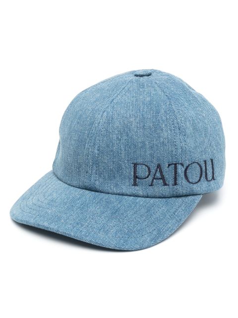 Patou gorra de mezclilla con logo bordado