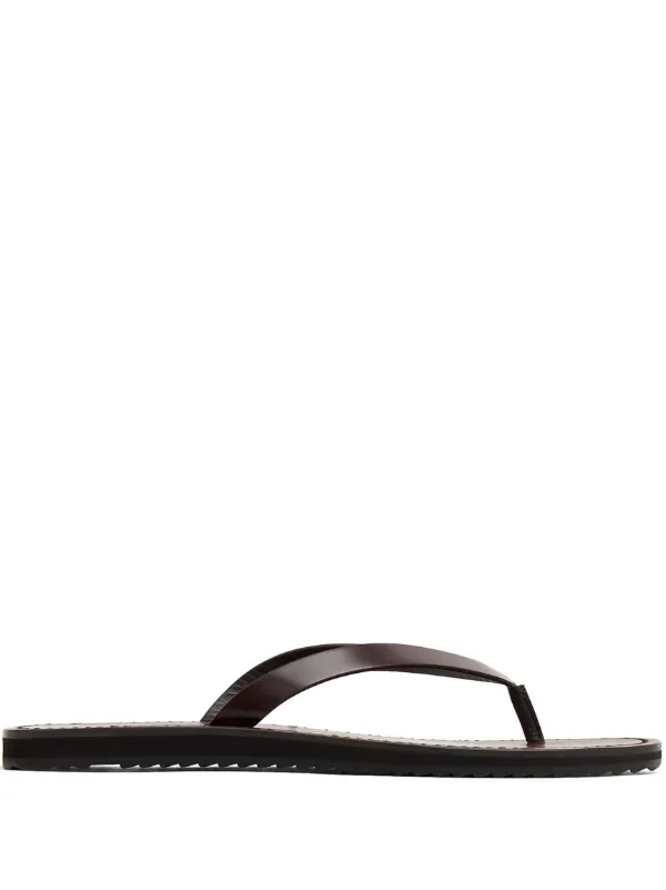 The Row City thong strap flip flops Farfetch