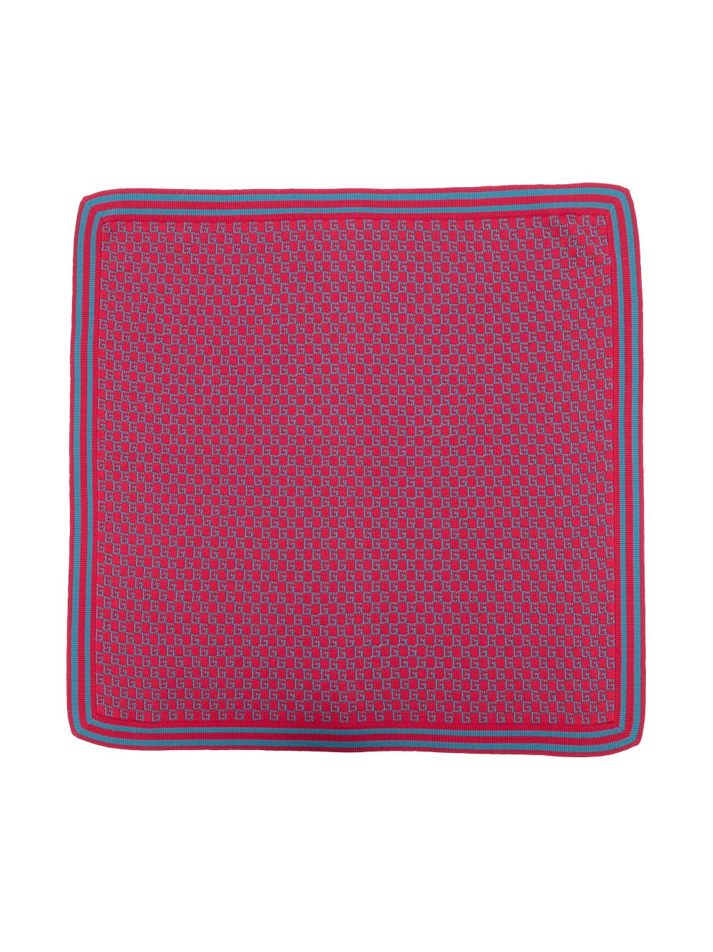 Gucci Kids Baby G Square blanket - Red