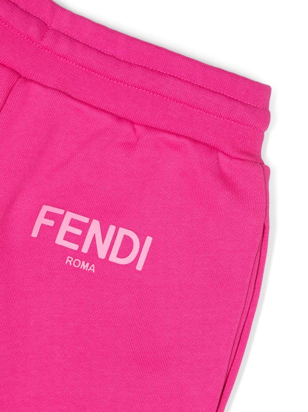 Fendi Kids Trainingsbroek met logoprint Roze