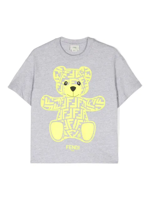 Fendi Kids graphic-print cotton T-shirt