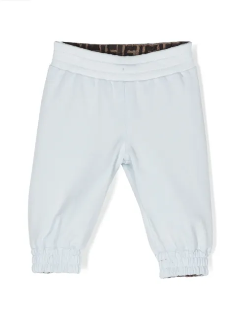 Fendi Kids pants con logo FF