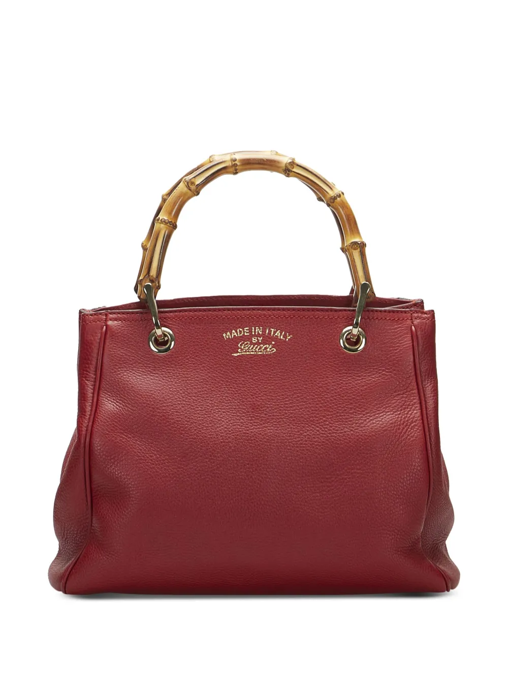 Gucci PreOwned Bamboo rectangleshaped twoway Bag Farfetch