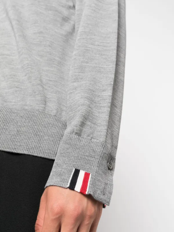 Thom Browne ロゴ スウェットシャツ | グレー | FARFETCH JP