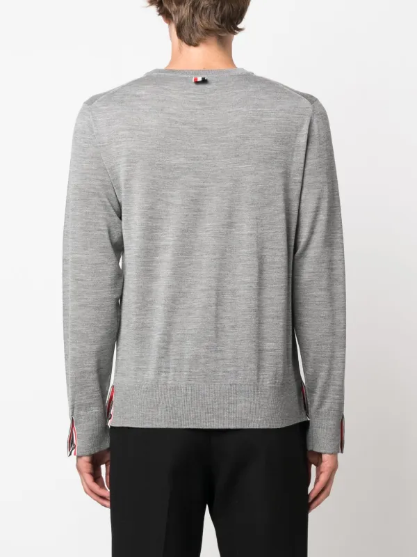Thom Browne ロゴ スウェットシャツ | グレー | FARFETCH JP