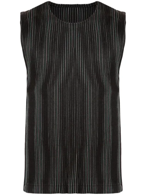 Homme Plissé Issey Miyake pleated tank top