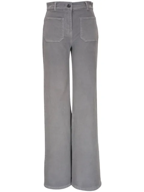 Nili Lotan high-waisted denim trousers