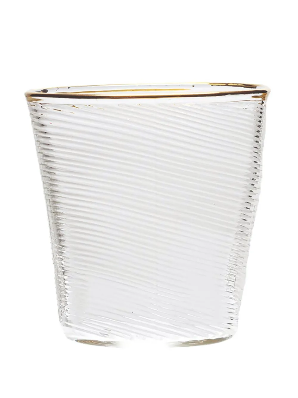 Seletti X Diesel Murano Water Glasses (set Of Four) In Neutrals
