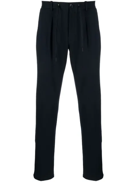 Circolo 1901 pressed-crease drawstring trousers