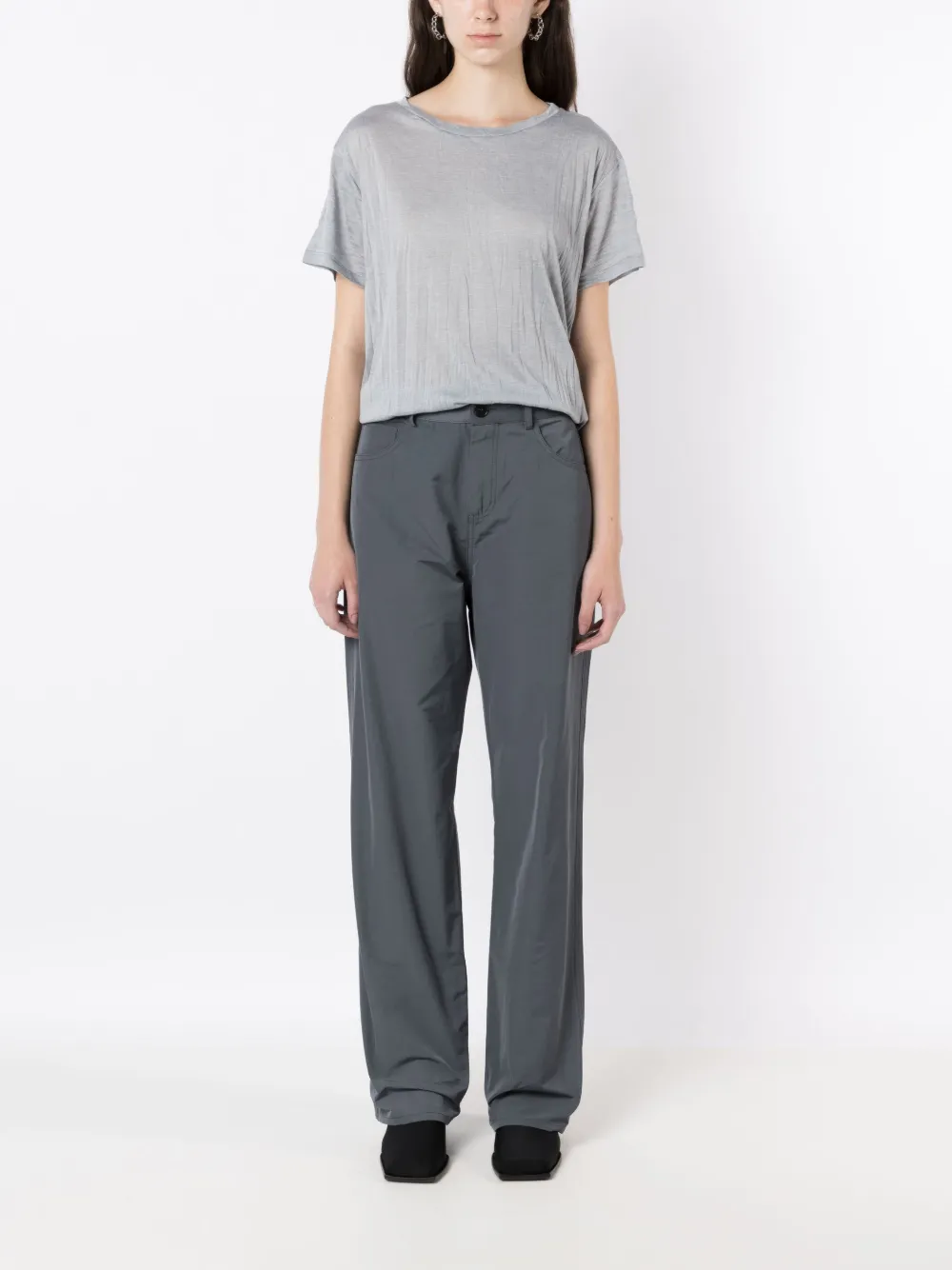 Uma | Raquel Davidowicz T-shirt met ronde hals - Grijs