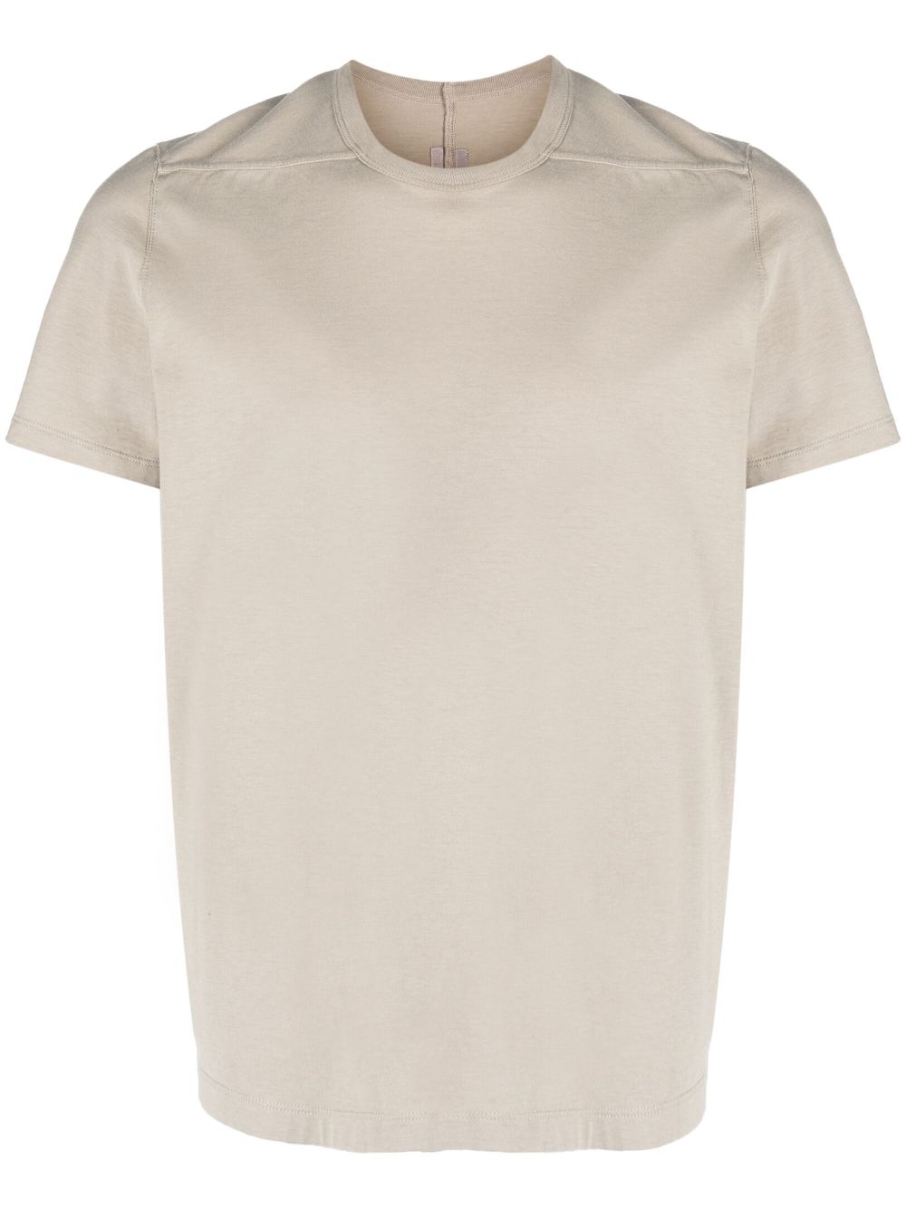 Shop Rick Owens Level Organic-cotton T-shirt In Grey