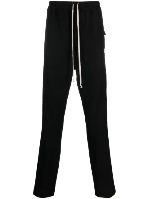 Rick Owens straight-leg wool track pants