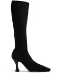 NEOUS Ran 80mm stretch-knit boots - Black