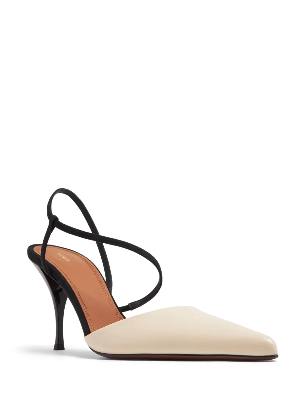 NEOUS Tangra leren pumps - Wit