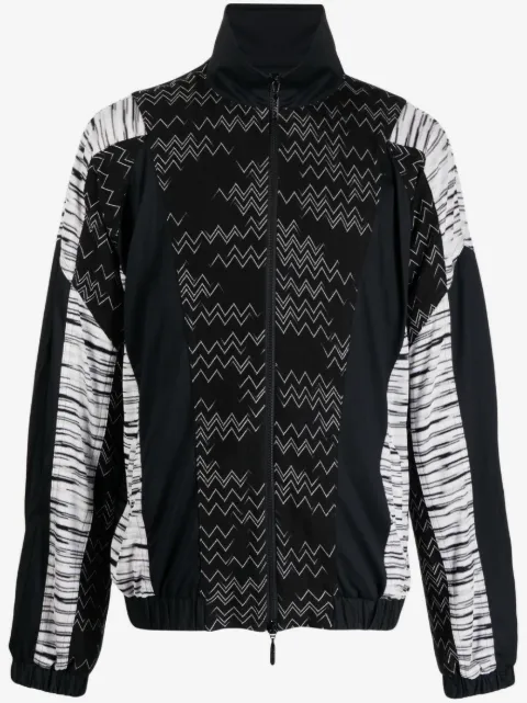 Missoni Zig Zag zip-up jacket