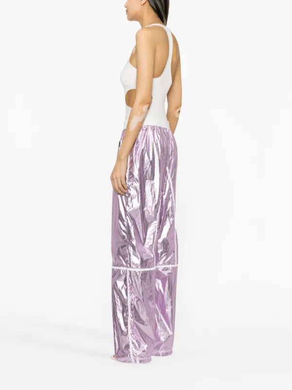 パンツ TOM FORD Laminated track pants TOM FORD Laminated Track Pants | Purple | FARFETCH TW