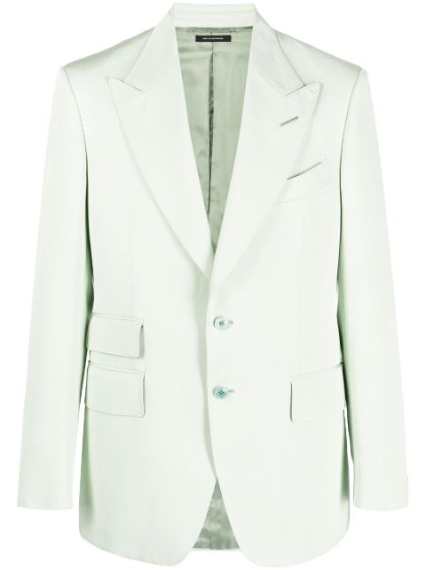 TOM FORD - single-breasted peak lapel blazer