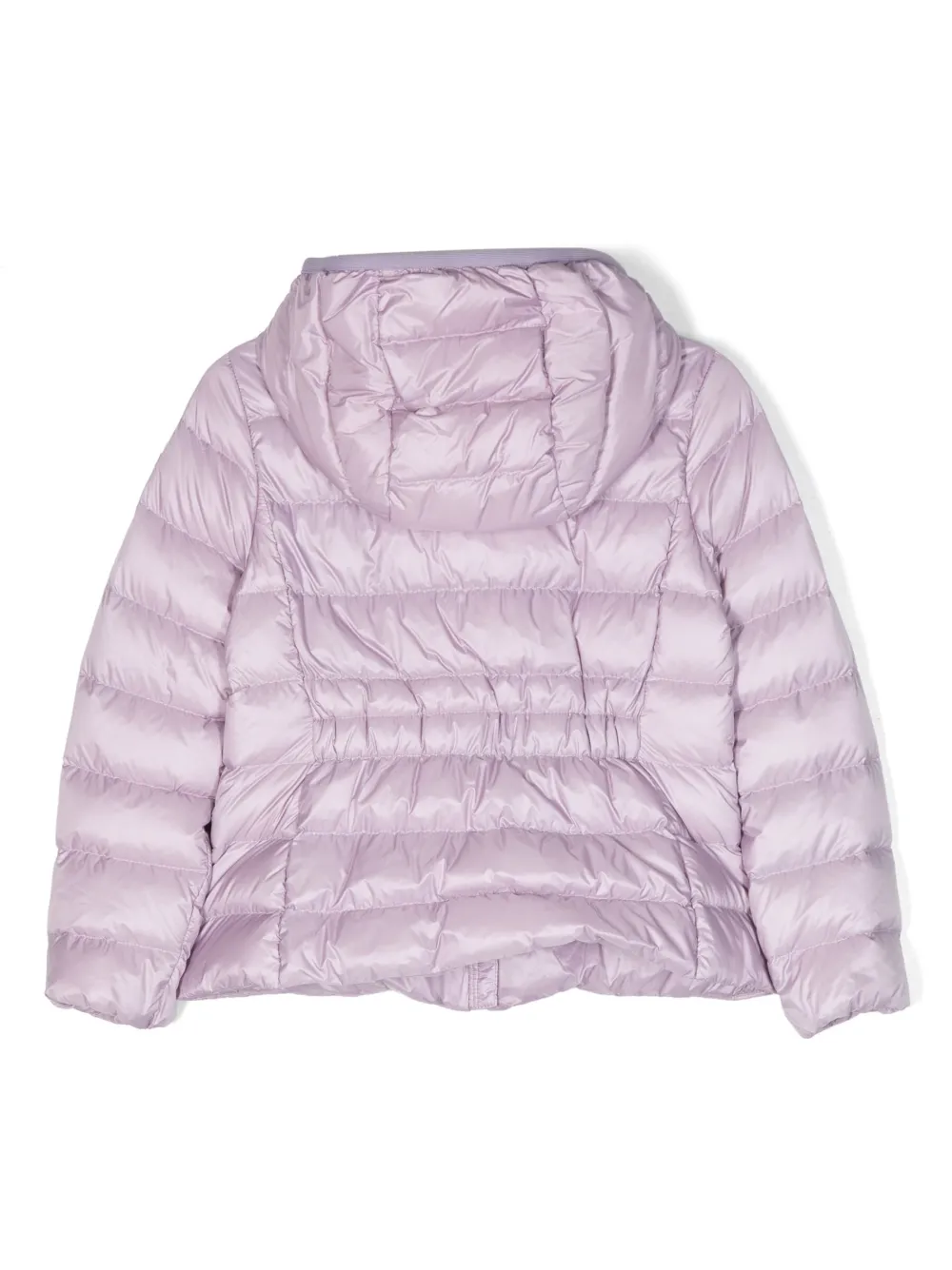 Moncler Enfant logo-patch zipped padded jacket | Girls Padded Jackets | Image 2