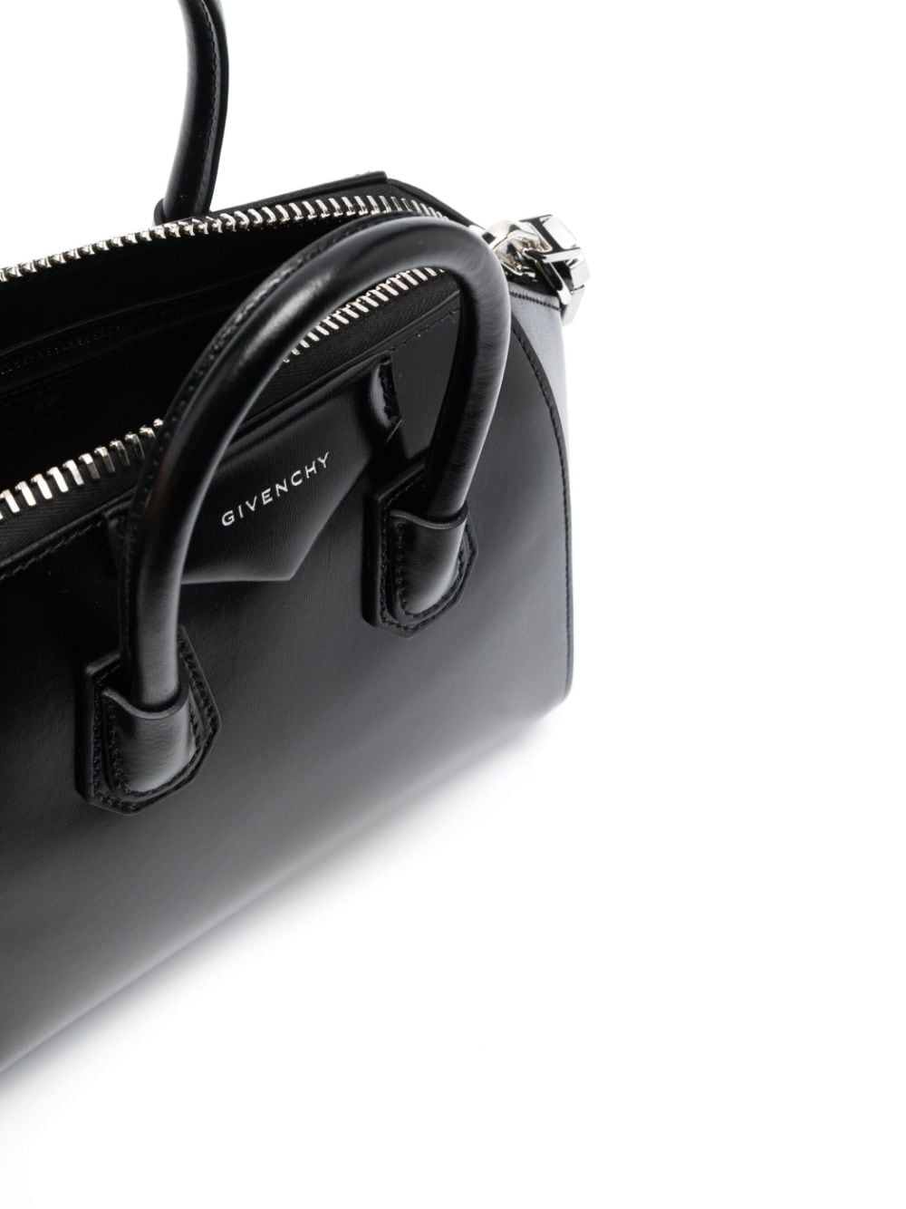 Shop Givenchy Antigona Logo-lettering Tote Bag In Schwarz